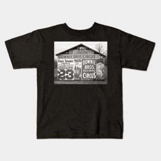 Circus Billboards, 1936. Vintage Photo Kids T-Shirt